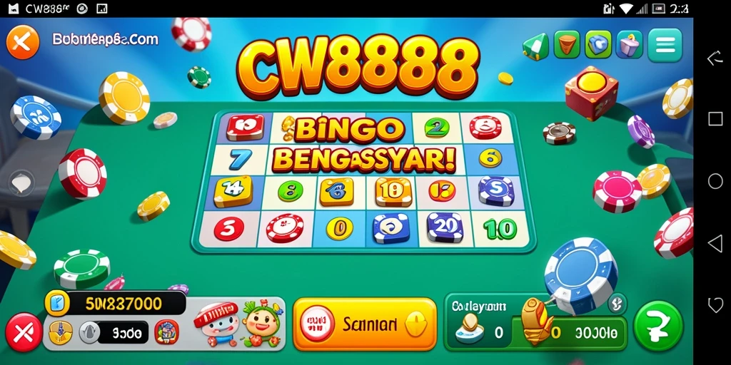 Tampilan gameplay CW8888 yang seru dan interaktif.