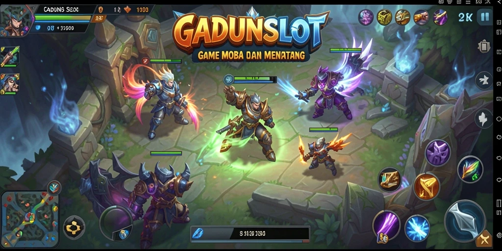 Tangkapan layar menarik dari gameplay GADUNSLOT yang penuh aksi.