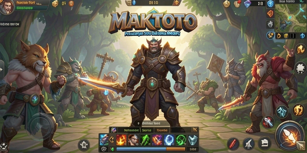 Gameplay petualangan seru dalam dunia fantastis MAKTOTO.