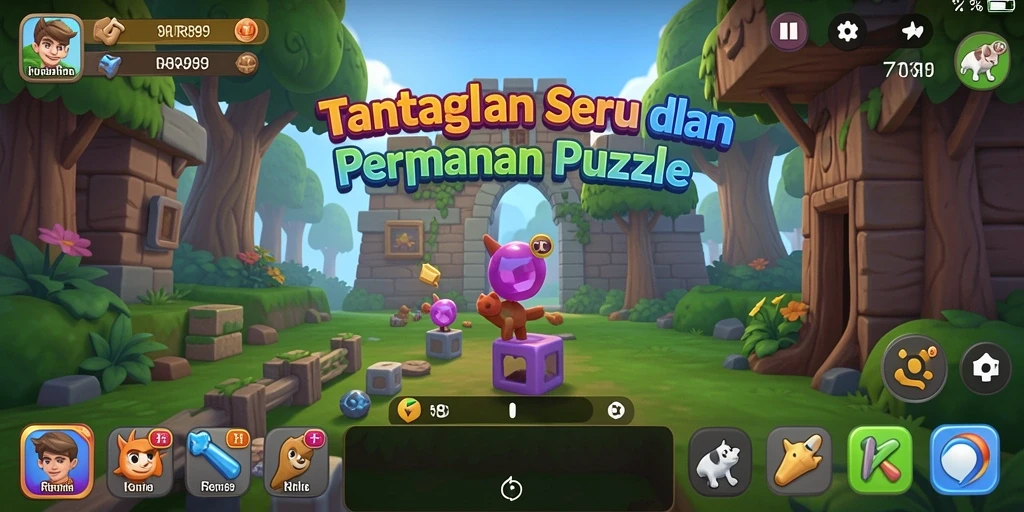 Tampilan gameplay RR89 yang menakjubkan dan penuh warna.