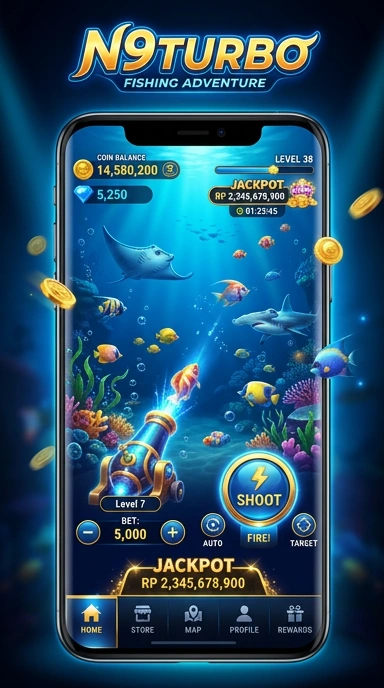 Pengguna menikmati proses unduh aplikasi di n9turbo yang cepat.